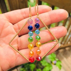 Chakra earrings